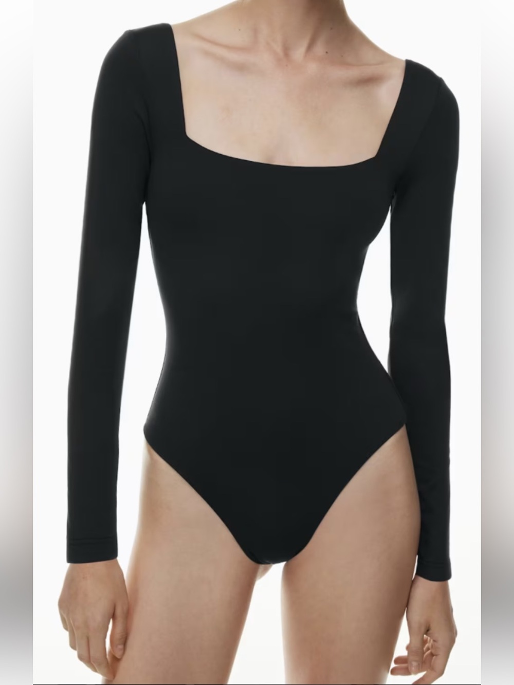 Aritzia Contour Square Neck Longsleeve Bodysuit *NEW*